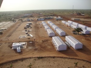 كرفانات مخيم الزعتري
